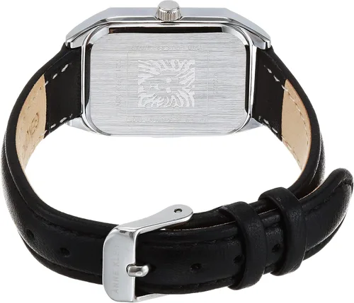 Vista 3 de Anne Klein Reloj con correa de cuero para mujer