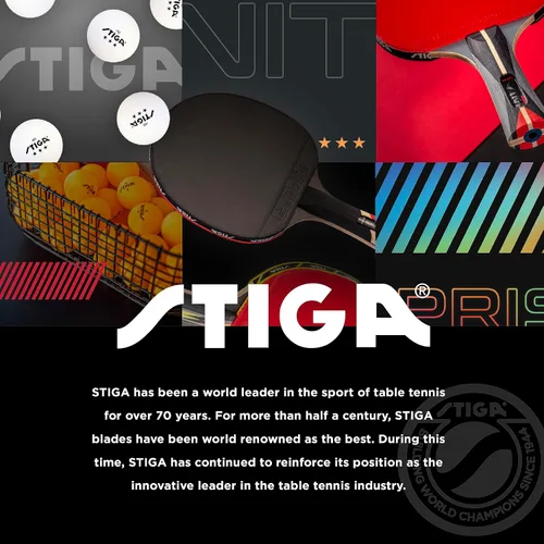 Vista 2 de STIGA Pro Carbon Blast Ping Pong Paddle