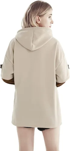 Vista 6 de RGOSMEBearHoodieforGirls,CuteBrownBearGraphicLongSleeveHoodiesSweatshirtwithBagforWomenTeenGirlandKid