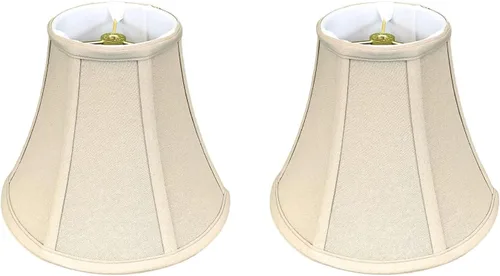 Vista 68 de Royal Designs, Inc. BSO-704FC-6AGL True Bell - Pantalla básica para lámpara con clip de llama, 3.5 x 6 x 6.25, dorado antiguo