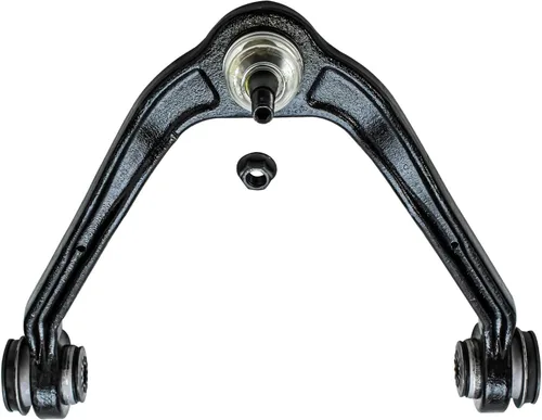 Vista 7 de Detroit Axle, (2) ensamble completo de junta de bola y brazo de control, posición: delantero superior chofer y pasajero, para ruedas de 6 orificios