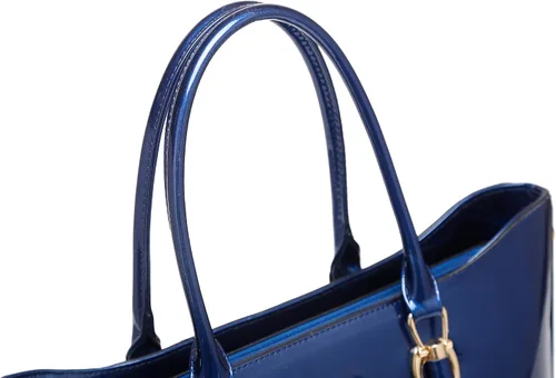 Vista 7 de Bolso de cuero vegano de diseñador de ItaliaEncantos adornadosCrystal StudsElegante bolso de hombroUSA Corp Se envía desdeLA
