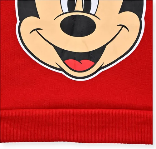 Vista 5 de Disney Mickey Mouse - Conjunto de sudadera y pantalón deportivo para niños pequeños y niños pequeños, azul o rojonegro o naranjaazul marino