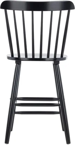 Vista 5 de Safavieh Home Collection Galena - Taburete negro para mostrador (24 pulgadas, 2 unidades)