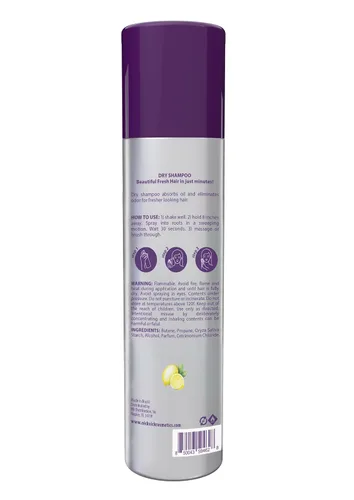 Vista 2 de Nick Vick, Champú seco fragancia limón, cabello fresco en minutos