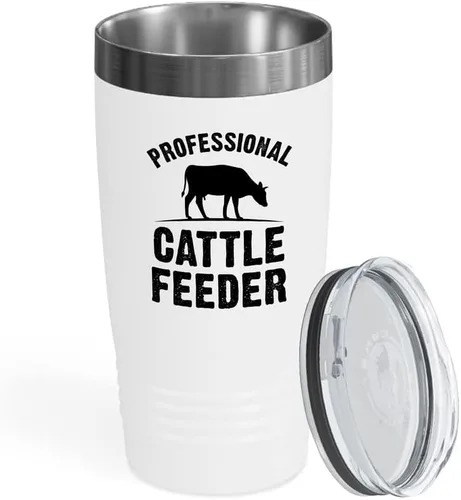 Vista 19 de Vaso vikingo negro de 20 onzas, un chico que acaba de tirar, tractores de jardín agrícola, cultivador campesino, agricultor, amantes de los animales