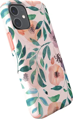 Vista 8 de Speck Productos Presidio2 Armor Cloud oPhone 12 Mini Case, transparente/Negro/Blanco caliente/Negro/Negro