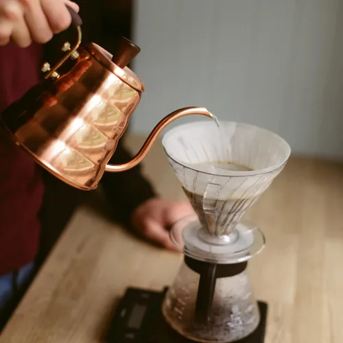Vista 5 de Hario V60 Glass Range - Servidor de café, 12.2 fl oz, color negro