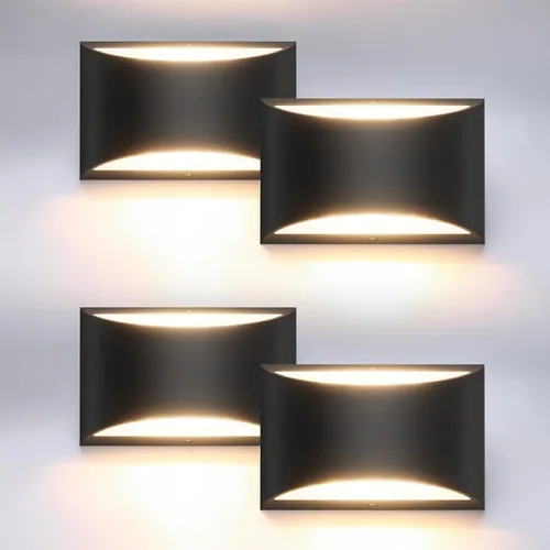 Vista 21 de Aipsun Aplique de Pared de Latón Cepillado Luces de Pared Interiores con Cableado Directo 1 Paquete Luz de Montaje en Pared Hacia Arriba y Hacia