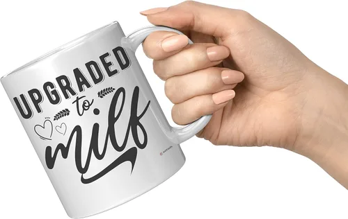 Vista 5 de Taza de café divertida para mamá, 11 onzas, color blanco