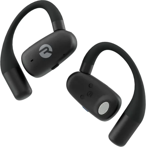 Vista 8 de Raycon Everyday - Auriculares de oreja abierta, doble micrófono, 40H, color Negro