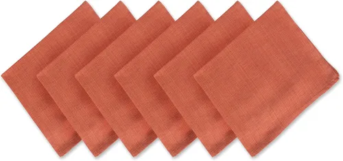 Vista 40 de DII - Colección de mesa jaspeado, juego de manteles individuales, 3x19 pulgadas, albaricoque, 6 piezas