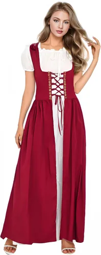 Vista 3 de Women Renaissance Dress Medieval Costume Women Renaissance Faire Costume Women