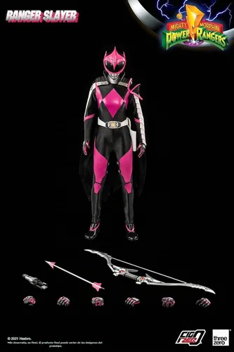 Vista 3 de ThreeZero Mighty Morphin Power Rangers: Ranger Slayer Figura coleccionable a escala 1:6, multicolor