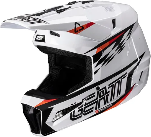 Vista 3 de Leatt Casco compuesto Moto 3.5 con kit de gafas 3.5