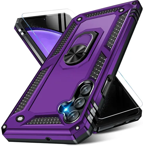 Vista 30 de Funda para Samsung Galaxy S21 5G resistente con protector de pantalla integrado, armadura dura, funda anticaída militar para Samsung S21 5G 6.2 2021