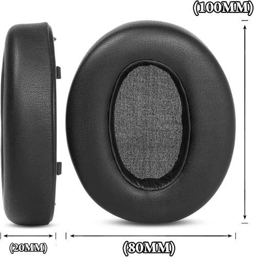 Vista 5 de WH-XB910 - Almohadillas de repuesto para auriculares, almohadillas de repuesto compatibles con Sony WH-XB910N XB910N, almohadillas para auriculares