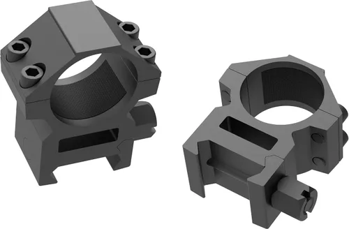 Vista 4 de 1 Inch Picatinny Scope Rings w/See-Thru Base, 1" Picatinny Scope Mount