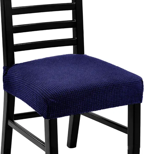 Vista 17 de Fundas para sillas de comedor, fundas lavables para sillas de comedor, fundas elásticas para sillas de comedor, fundas de asiento elásticas