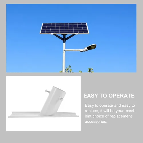 Vista 3 de Yardwe Soporte para panel solar, soporte para panel solar, soporte para placa solar, soporte para panel solar, soporte para panel solar, montaje