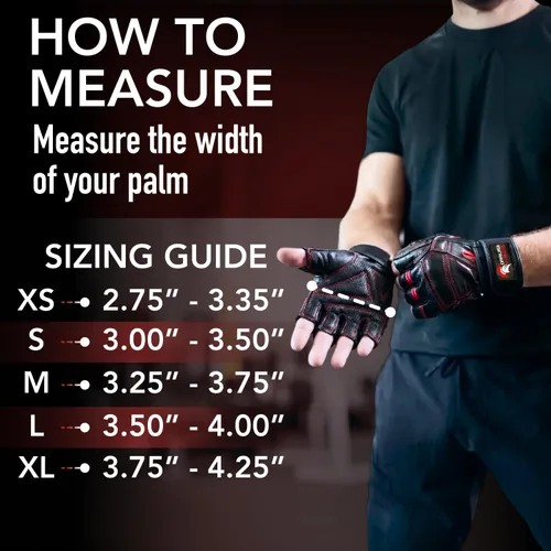Vista 3 de Guantes de entrenamiento para levantamiento de pesas, guantes de gimnasio para levantamiento de pesas para hombres y mujeres, para entrenamientos