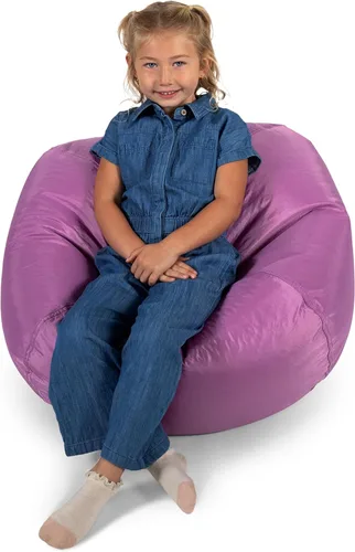 Vista 14 de Big Joe Avocado PlushiPals - Silla de puf súper suave para niños, ultra suave mezcla de poliéster y peluche, 2.5 pies recargable 2.5 feet