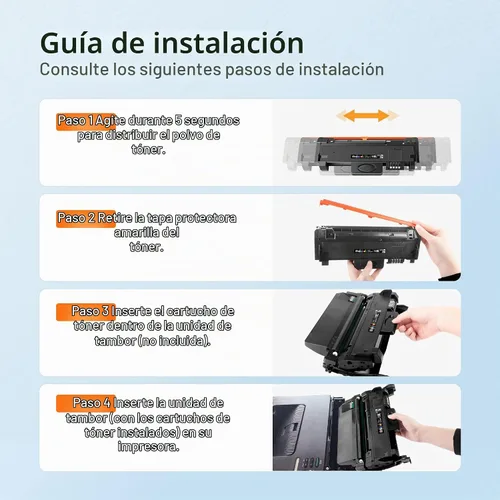 Vista 5 de E-Z Ink Reemplazo de cartucho de tóner compatible con Samsung 116L, 1 toner