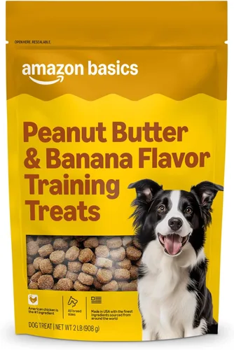 Vista 8 de Marca Amazon – Golosinas de entrenamiento con sabor a pollo Wag para perros, bolsa de 1 libra (16 onzas)