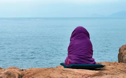 Vista 8 de Clostnature - Saco de dormir para adultos y niños - Saco de dormir ligero para camping para niñas, niños, jóvenes, saco de dormir ultraligero