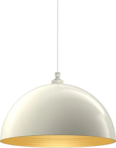 Vista 15 de Steel Lighting Co. Melrose - Lámpara colgante Montada en el techo Cúpula redonda de 18 pulgadas Estilo moderno contemporáneo de granja