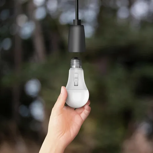 Vista 8 de Bombilla LED con sensor de movimiento Feit Electric, A19 equivalente a 60 W, 5CCT, no regulable, base media E26, CRI 90, 800 lúmenes, blanco