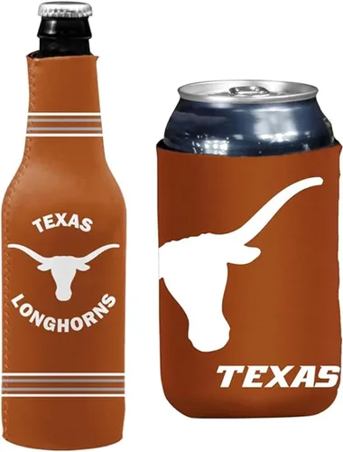 Vista 83 de College Team Color Logo Can & Bottle Holder Insulator Beverage Cooler Set