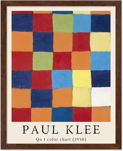 Vista 46 de Poster Master Póster vintage de Paul Klee – Impresión retro de cómicos – Arte de dibujo – Arte abstracto – Regalo para hombres y mujeres – Estilo-09
