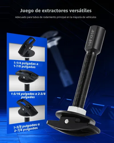 Vista 3 de Orion Motor Tech Juego de herramientas para extraer rodamientos de eje trasero, juego de removedor de rodamientos de eje trasero, kit