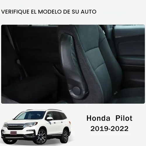 Vista 2 de Fundas para reposabrazos de asiento de coche para Honda Pilot 2019-2022/ Ridgeline 2017-2023/ Passport 2019-2023, Protector de reposabrazos