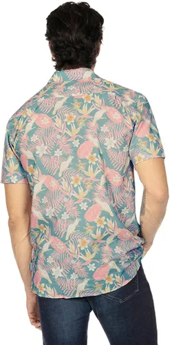 Vista 3 de Tipsy Elves Camisas hawaianas para hombre, camisas de verano de manga corta para hombre, para la playa, festivales de música y ropa de vacaciones