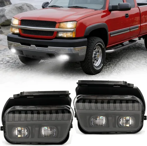 Vista 56 de Shocklight Luces antiniebla LED de repuesto para Dodge Ram 1500 2009-2012, Dodge Ram 2500 3500 2010-2018 Lámparas antiniebla izquierda y derecha