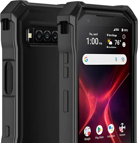 Vista 8 de Ailiber Funda para Kyocera DuraForce Pro 3, con protector de pantalla, protección de estructura de doble capa, esquinas a prueba de golpes
