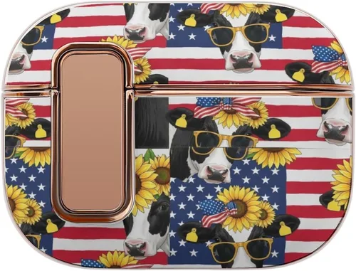Vista 11 de Funda protectora de plástico suave compatible con Airpods Pro 2, funda de carga inalámbrica Dragon, accesorios para mujer