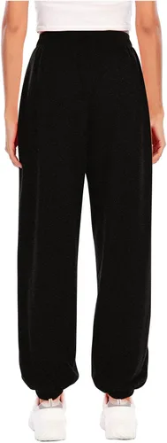 Vista 6 de HRAPDA Pantalones deportivos holgados de cintura alta para mujer, pantalones deportivos elásticos de moda de otoño Y2K con bolsillos