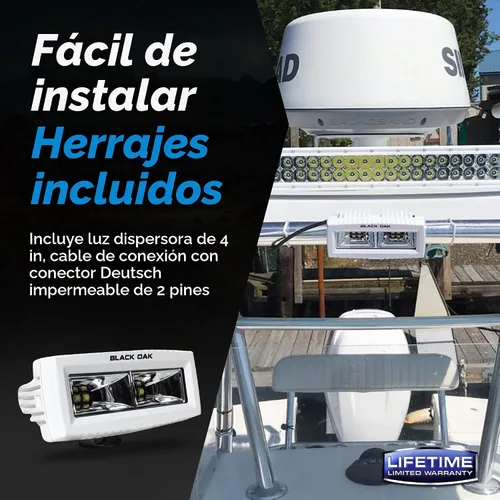 Vista 4 de Black Oak Luz esparcidora marina