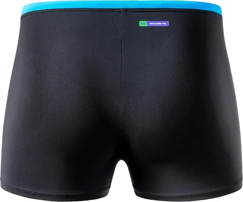 Vista 2 de MY KILOMETRE Traje de baño sólido para hombre Jammer Traje de baño de entrenamiento Racer Brief Swim Shorts