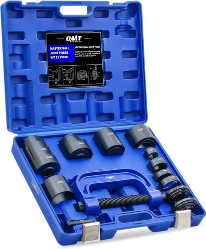 Vista 9 de Orion Motor Tech Kit de prensa de rótula, herramienta de extracción de juntas esféricas maestras de 21 piezas con marco en C, pasador de anclaje