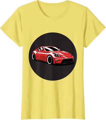 Vista 27 de 370z Car Retro Design Sport Camiseta, Blanco