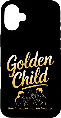 Vista 23 de Golden Child Mom's Favorite Gifted Kids Sibling Rivalry Art Case for iPhone 16