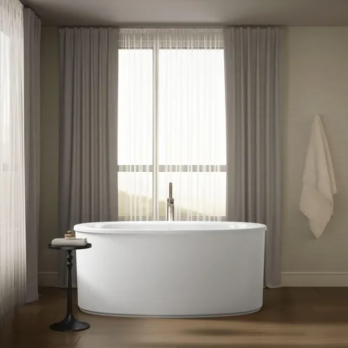 Vista 4 de KOHLER 24001-W1-0 Bañera Sunstruck, color blanco
