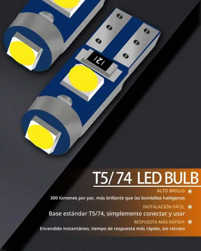 Vista 6 de Paquete de bombillas LED blancas compatibles con Honda Odyssey 2011 2012 2013 2014 2015 2016 2017 Honda Odyssey Luz de domo de mapa interior + luz