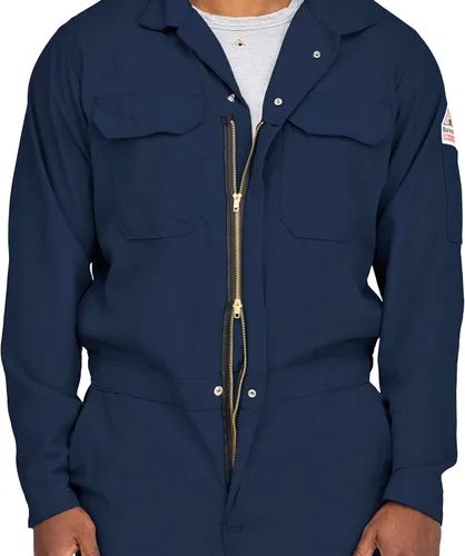Vista 7 de Bulwark FR mens Flame Resistant 6 Oz Nomex Iiia Premium Coverall