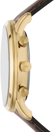 Vista 2 de Fossil Reloj cronógrafo minimalista cronógrafo de cuero - FS5850