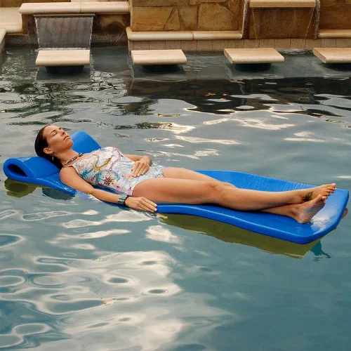Vista 2 de Texas Recreation Sunray - Flotador de espuma para piscina, color azul